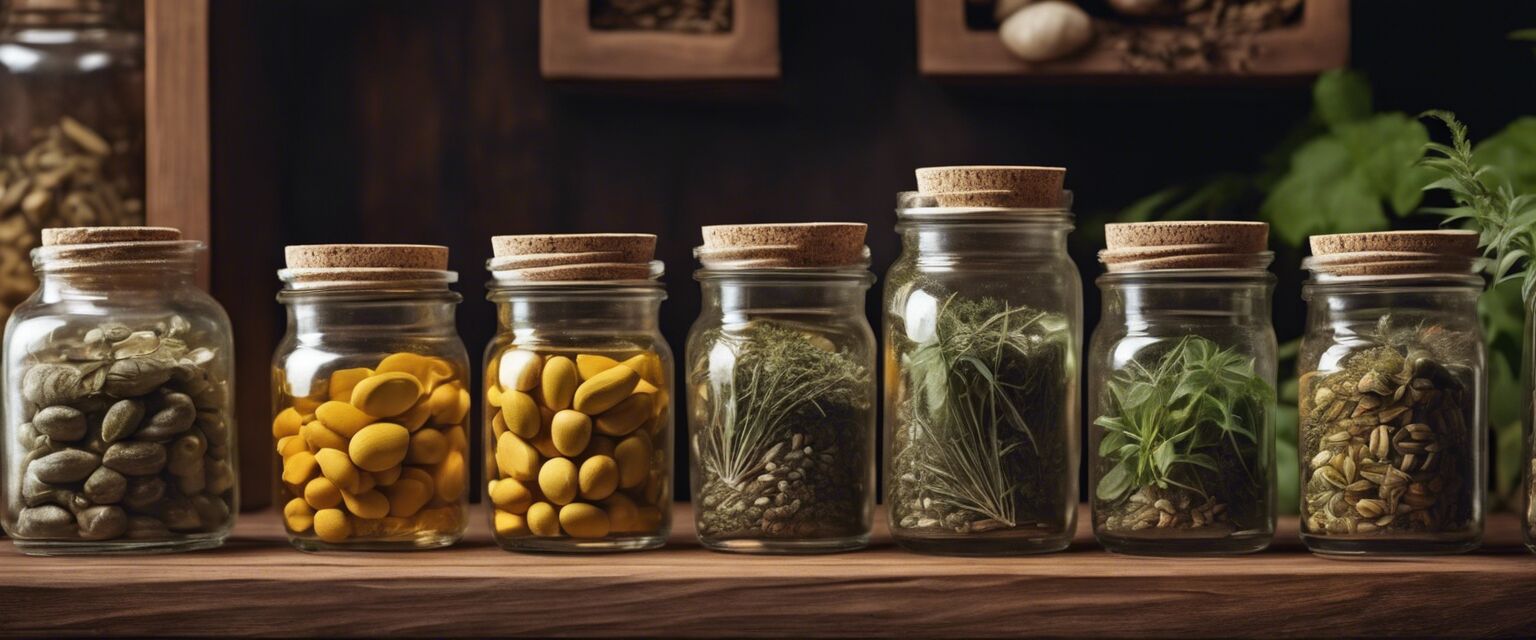 Popular herbal supplements