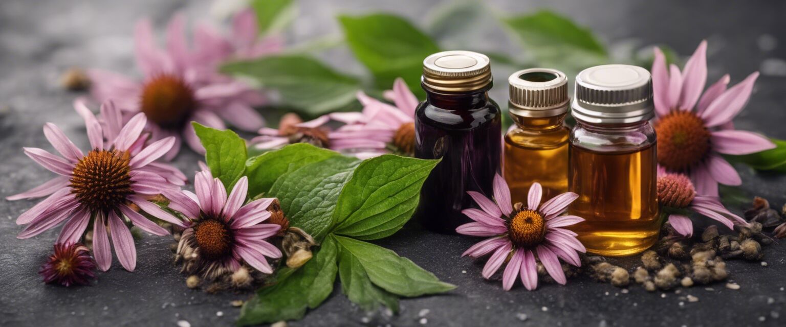 Herbal immune support supplements