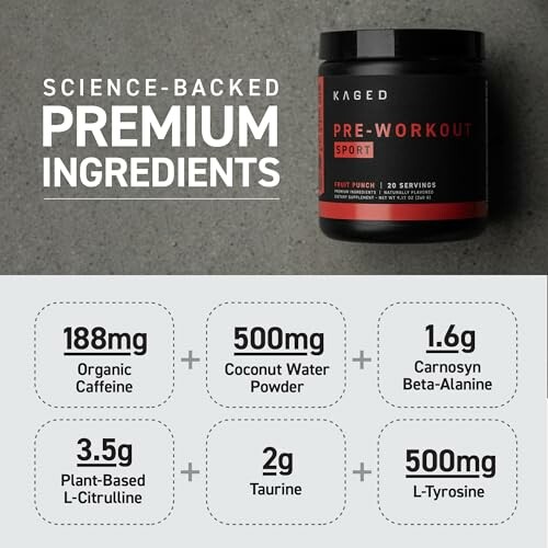 Kaged pre-workout supplement ingredients and benefits